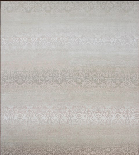 Indo-Nepal Beige Hand Knotted 80 X 100  Area Rug 151-18664 Image 0