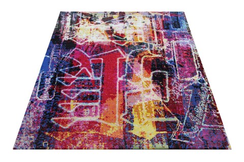 Modern Multicolor Hand Knotted 80 X 100  Area Rug 151-18666 Image 9