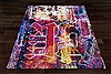 Modern Multicolor Hand Knotted 80 X 100  Area Rug 151-18666 Thumb 6