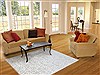Indo-Nepal Grey Hand Knotted 40 X 60  Area Rug 151-18670 Thumb 5