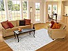 Indo-Nepal Grey Hand Knotted 80 X 100  Area Rug 151-18672 Thumb 4