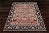 Chobi Red Square Hand Knotted 10 X 10  Area Rug 151-18677 Thumb 17
