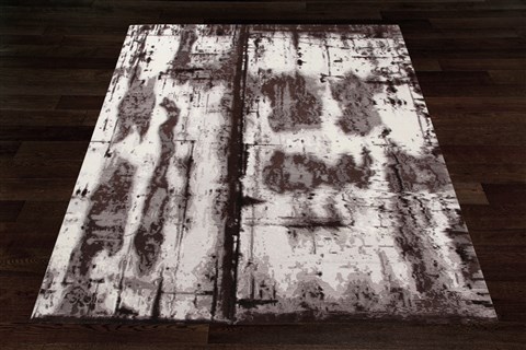 Modern White Square Hand Knotted 10 X 10  Area Rug 151-18679 Image 10