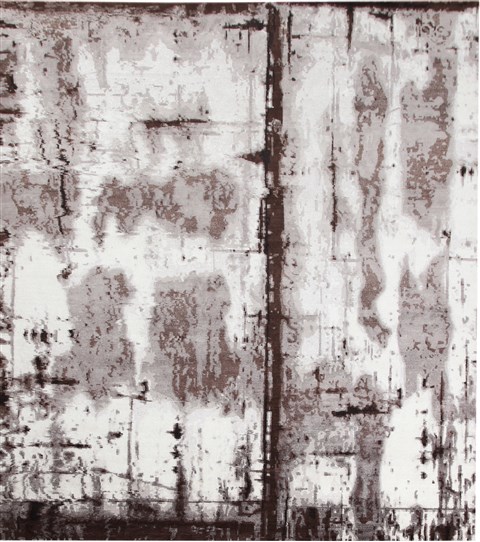 Modern White Square Hand Knotted 10 X 10  Area Rug 151-18679 Image 0