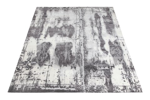 Modern Grey Square Hand Knotted 10 X 10  Area Rug 151-18680 Image 4