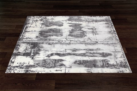 Modern Grey Square Hand Knotted 10 X 10  Area Rug 151-18680 Image 7
