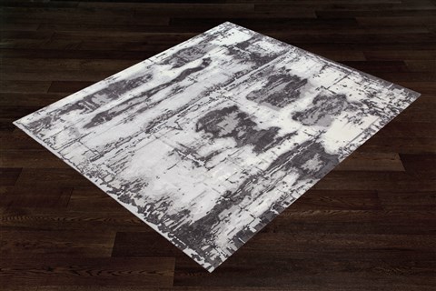 Modern Grey Square Hand Knotted 10 X 10  Area Rug 151-18680 Image 11