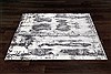 Modern Grey Square Hand Knotted 10 X 10  Area Rug 151-18680 Thumb 7