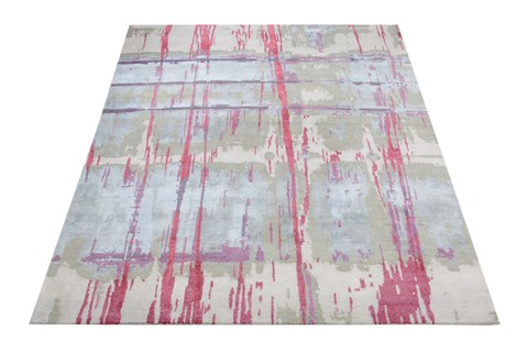 Modern Multicolor Square Hand Knotted 10 X 10  Area Rug 151-18682 Image 4