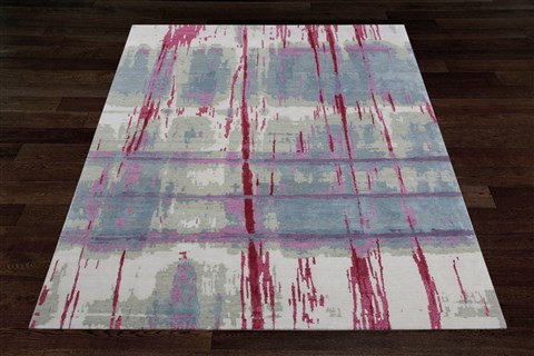 Modern Multicolor Square Hand Knotted 10 X 10  Area Rug 151-18682 Image 9