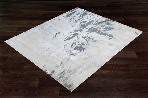 Modern Beige Square Hand Knotted 10 X 10  Area Rug 151-18684 Image 1