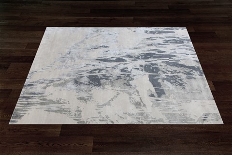 Modern Beige Square Hand Knotted 10 X 10  Area Rug 151-18684 Image 3