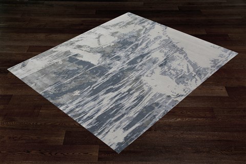 Modern Beige Square Hand Knotted 10 X 10  Area Rug 151-18684 Image 8