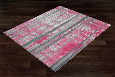 Modern Grey Square Hand Knotted 10 X 10  Area Rug 151-18685 Image 7