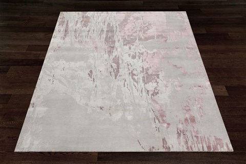 Modern Grey Square Hand Knotted 10 X 10  Area Rug 151-18686 Image 9