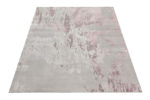 Modern Grey Square Hand Knotted 10 X 10  Area Rug 151-18686 Image 12