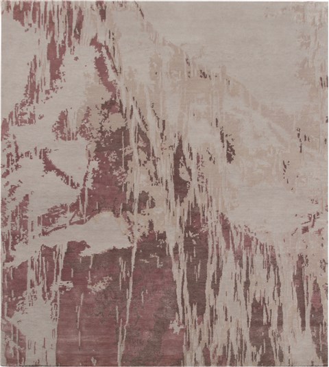 Modern Grey Square Hand Knotted 10 X 10  Area Rug 151-18686 Image 0