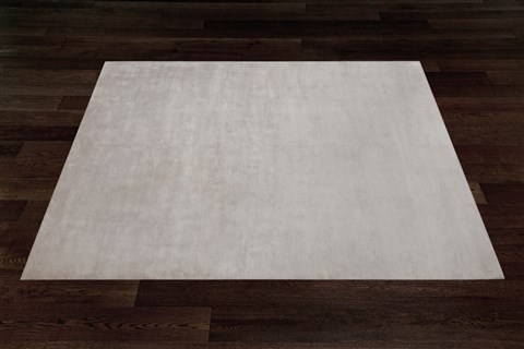 Modern Grey Hand Knotted 60 X 90  Area Rug 151-18687 Image 7