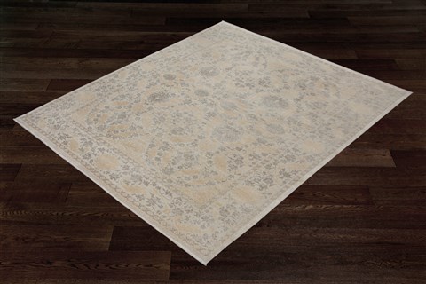 Chobi Brown Hand Knotted 94 X 120  Area Rug 151-18693 Image 8
