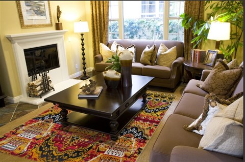 Modern Multicolor Hand Knotted 80 X 100  Area Rug 151-18695 Image 4