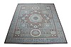 Baluch Blue Hand Knotted 124 X 155  Area Rug 151-18698 Thumb 1