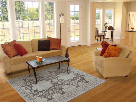 Chobi Brown Hand Knotted 40 X 57  Area Rug 151-18700 Image 3