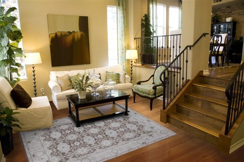 Chobi Brown Hand Knotted 80 X 102  Area Rug 151-18706 Image 1