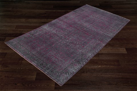 Chobi Red Hand Knotted 56 X 107  Area Rug 151-18715 Image 6
