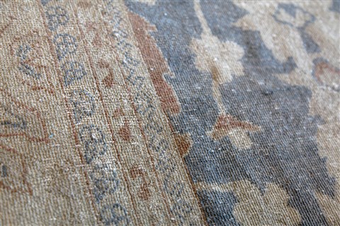 Chobi Blue Hand Knotted 120 X 147  Area Rug 151-18716 Image 3