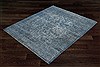 Chobi Grey Square Hand Knotted 10 X 10  Area Rug 151-18718 Thumb 2