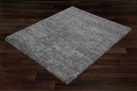 Modern Grey Hand Knotted 62 X 80  Area Rug 151-18720 Image 3