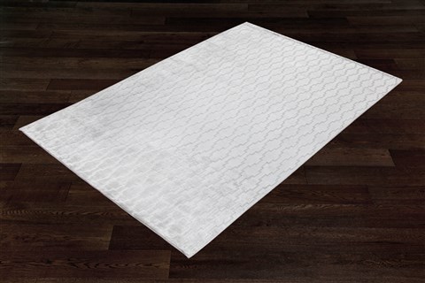 Indo-Nepal Grey Hand Knotted 50 X 80  Area Rug 151-18723 Image 8