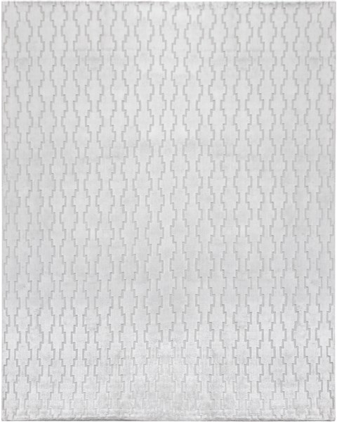 Indo-Nepal Grey Hand Knotted 50 X 80  Area Rug 151-18723 Image 0