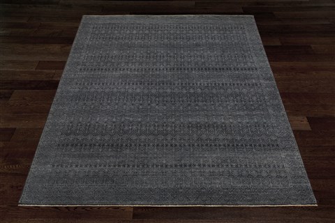 Haji Jalili Grey Square Hand Knotted 10 X 10  Area Rug 151-18725 Image 1
