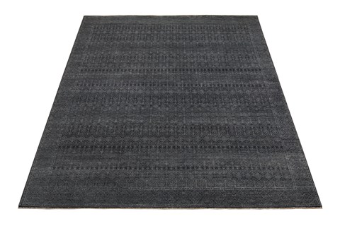 Haji Jalili Grey Square Hand Knotted 10 X 10  Area Rug 151-18725 Image 3