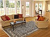 Chobi Grey Hand Knotted 60 X 89  Area Rug 151-18727 Thumb 3