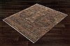 Modern Brown Square Hand Knotted 10 X 10  Area Rug 151-18732 Thumb 2