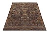 Modern Brown Square Hand Knotted 10 X 10  Area Rug 151-18732 Thumb 6