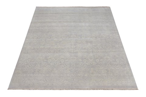 Jaipur Grey Square Hand Knotted 10 X 10  Area Rug 151-18733 Image 5
