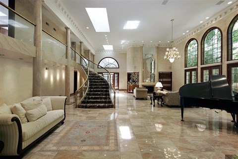 Kashan Blue Hand Knotted 50 X 80  Area Rug 151-18736 Image 3