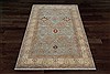 Kashan Blue Hand Knotted 50 X 80  Area Rug 151-18736 Thumb 8