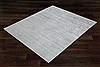 Indo-Nepal Grey Square Hand Knotted 10 X 10  Area Rug 151-18738 Thumb 9