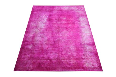 Modern Purple Hand Knotted 51 X 87  Area Rug 151-18739 Image 5