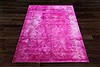 Modern Purple Hand Knotted 51 X 87  Area Rug 151-18739 Thumb 3