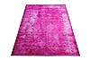 Modern Purple Hand Knotted 51 X 87  Area Rug 151-18739 Thumb 6