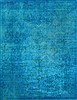 Modern Blue Hand Knotted 60 X 90  Area Rug 151-18741 Thumb 0