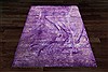 Modern Purple Hand Knotted 63 X 104  Area Rug 151-18742 Thumb 2
