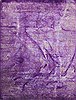 Modern Purple Hand Knotted 63 X 104  Area Rug 151-18742 Thumb 0