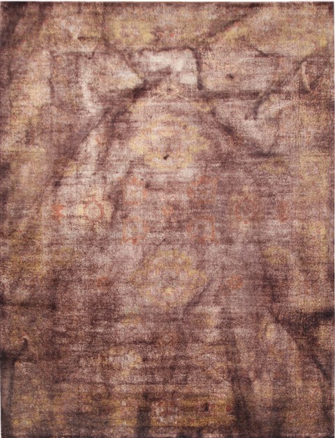 Modern Brown Hand Knotted 65 X 99  Area Rug 151-18743 Image 0