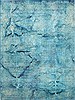 Modern Blue Hand Knotted 60 X 100  Area Rug 151-18744 Thumb 0